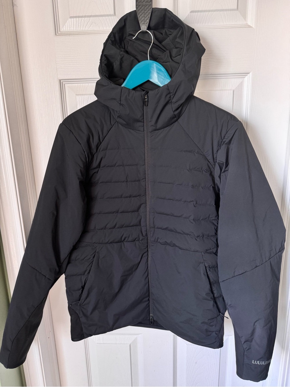 Mens Lululemon Down For It All Hoodie Size Small Like Brand New Black Jacket - Picture 9 of 16